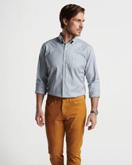 SELBY COTTON-STRETCH SHIRT - TWILIGHT BLUE