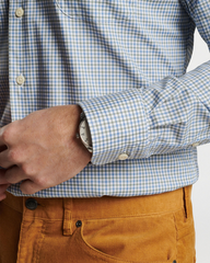 SELBY COTTON-STRETCH SHIRT - TWILIGHT BLUE
