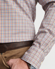 MARKET COTTON-STRETCH SHIRT - TWILIGHT BLUE