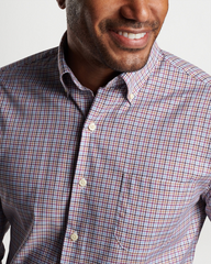 MARKET COTTON-STRETCH SHIRT - WILD BERRY