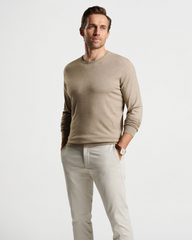 EXCURSIONIST FLEX CREW NECK SWEATER - JUTE