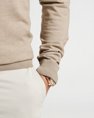 EXCURSIONIST FLEX CREW NECK SWEATER - JUTE