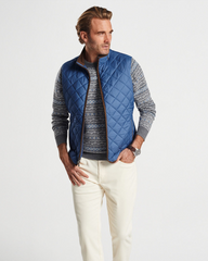 ESSEX QUILTED TRAVEL VEST - STAR DUST