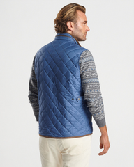 ESSEX QUILTED TRAVEL VEST - STAR DUST