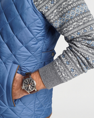 ESSEX QUILTED TRAVEL VEST - STAR DUST