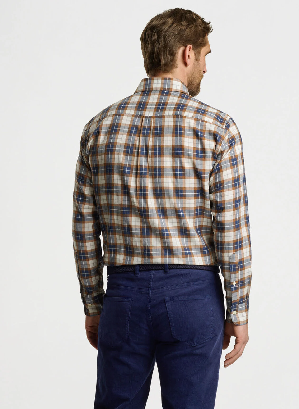 LANGLEY SUMMER SOFT COTTON SHIRT - WINTER IVORY