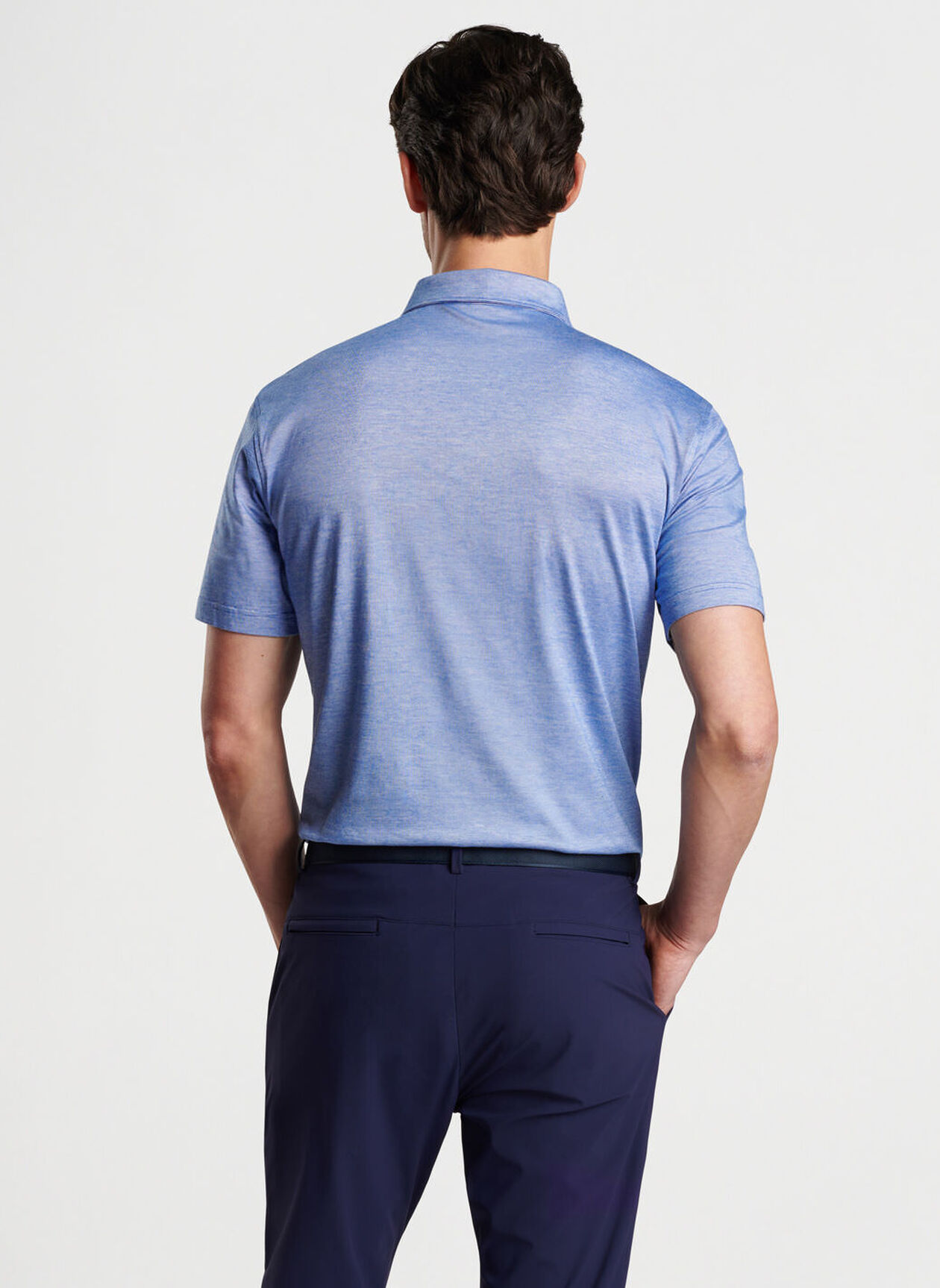 EXCURSIONIST FLEX SHORT SLEEVE POLO - NORDIC BLUE