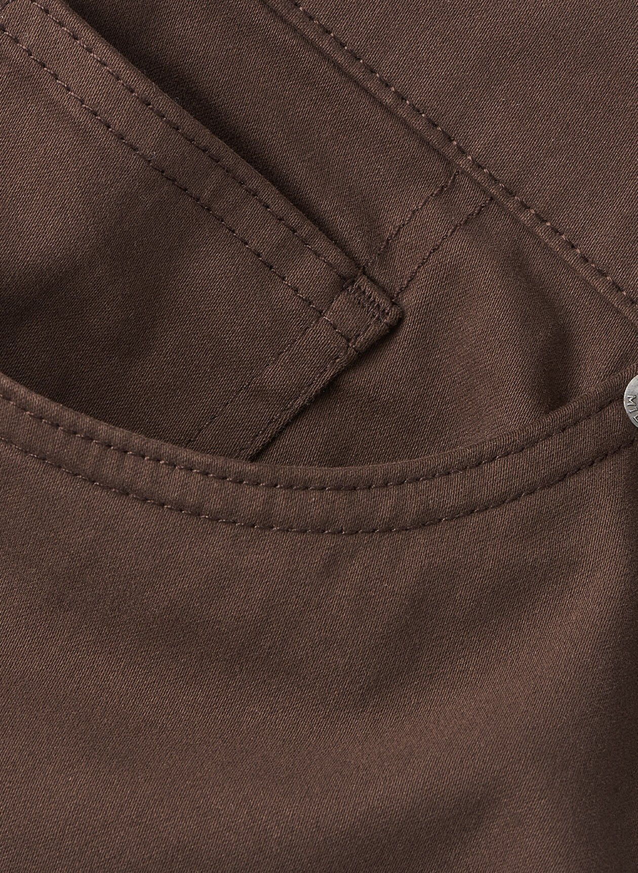 SIGNATURE SATEEN FIVE POCKET PANT - FRENCH PRESS
