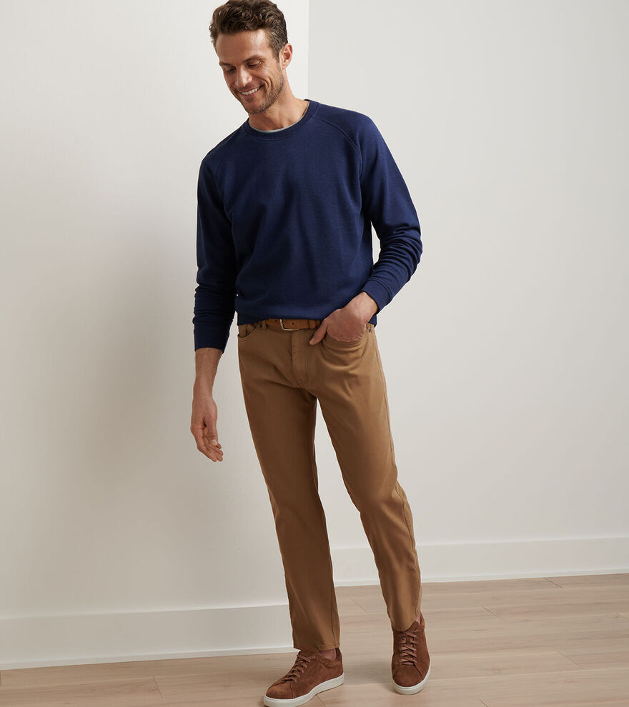 ULTIMATE SATEEN FIVE POCKET PANT - RYE