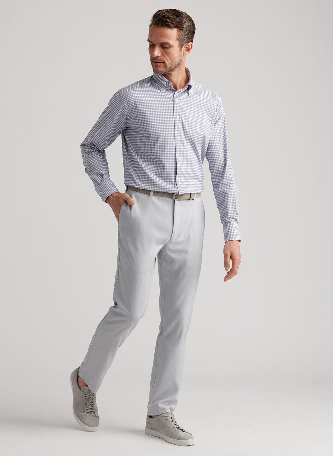 CHARLOTTE PERFORMANCE TROUSER - GALE GREY