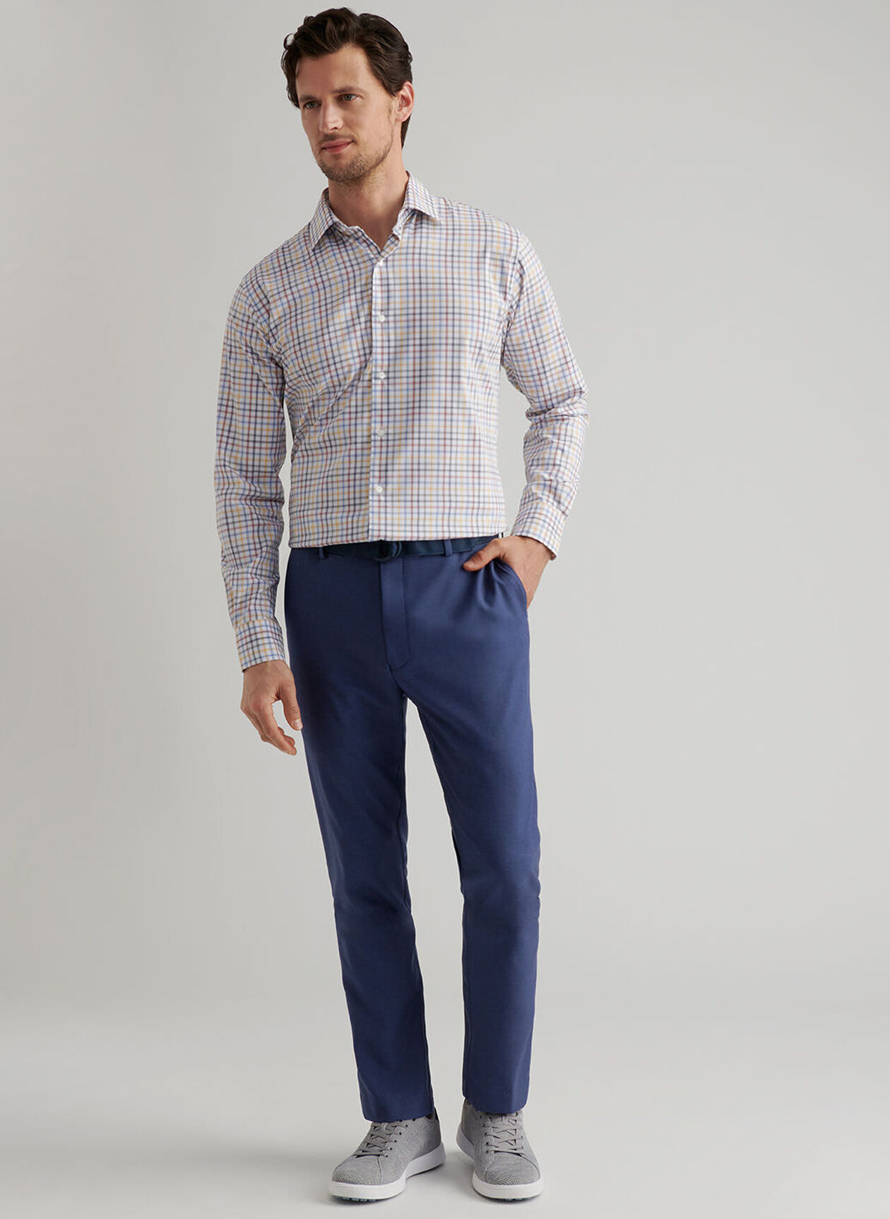 CHARLOTTE PERFORMANCE TROUSER - NAVY