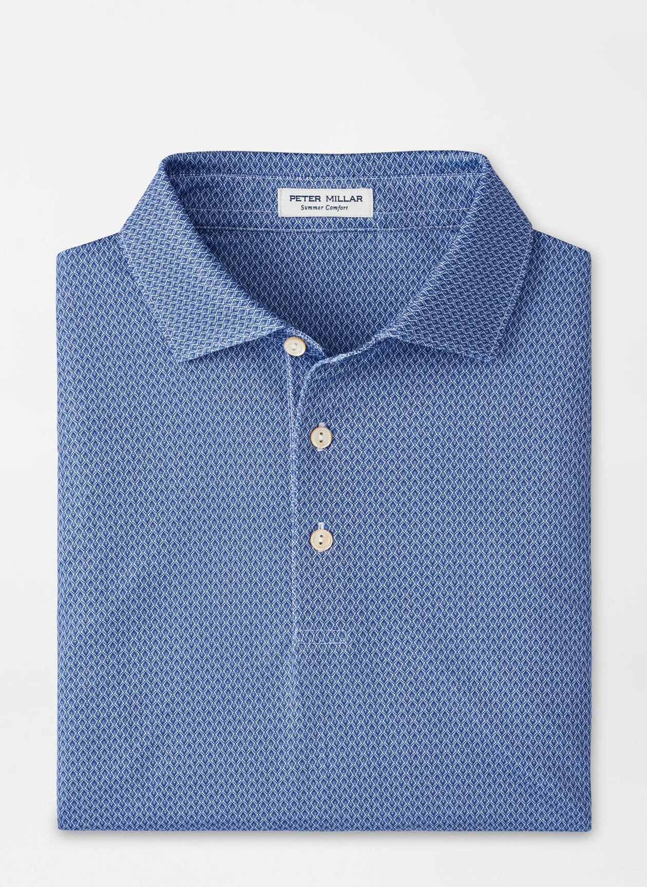 ABBOTT PERFORMANCE JERSEY POLO - WHITE