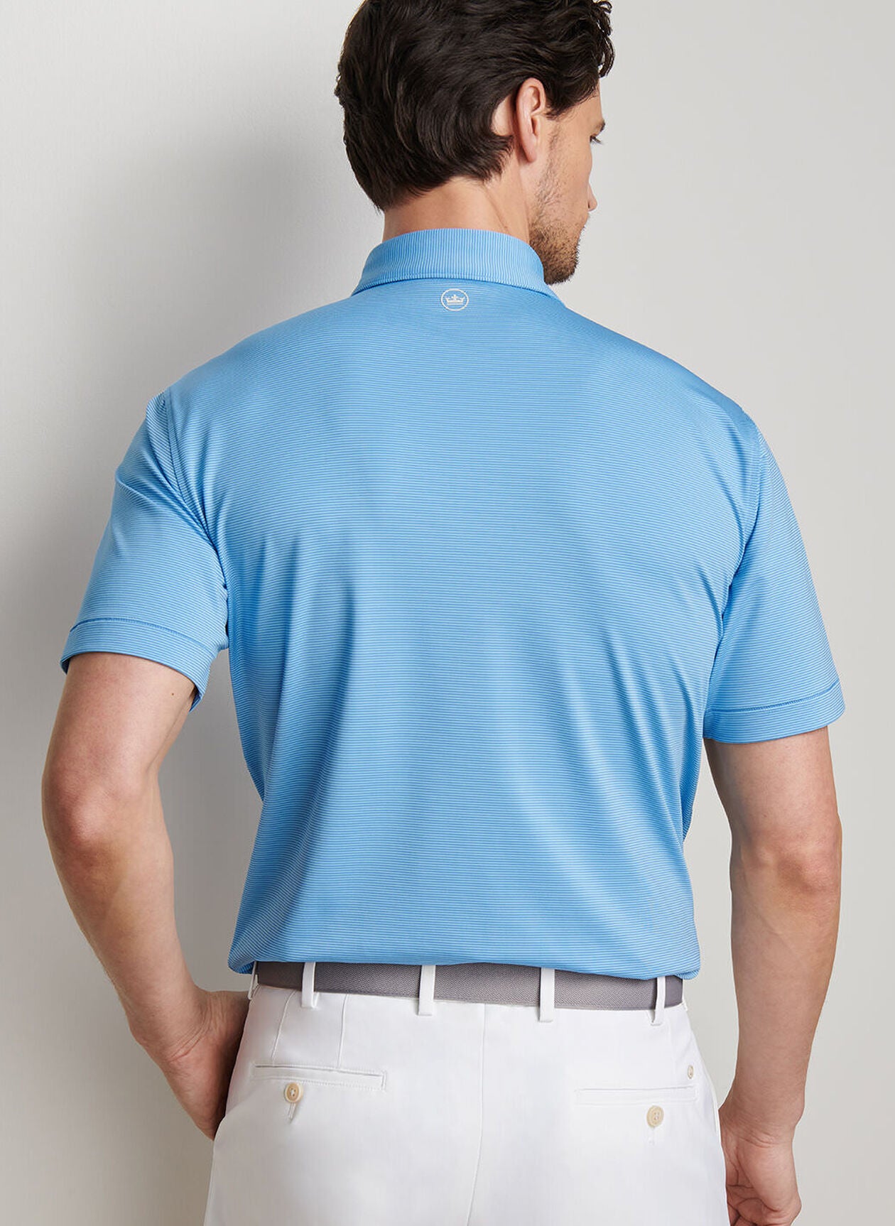 JUBILEE PERFORMANCE JERSEY POLO - EVENING TIDE