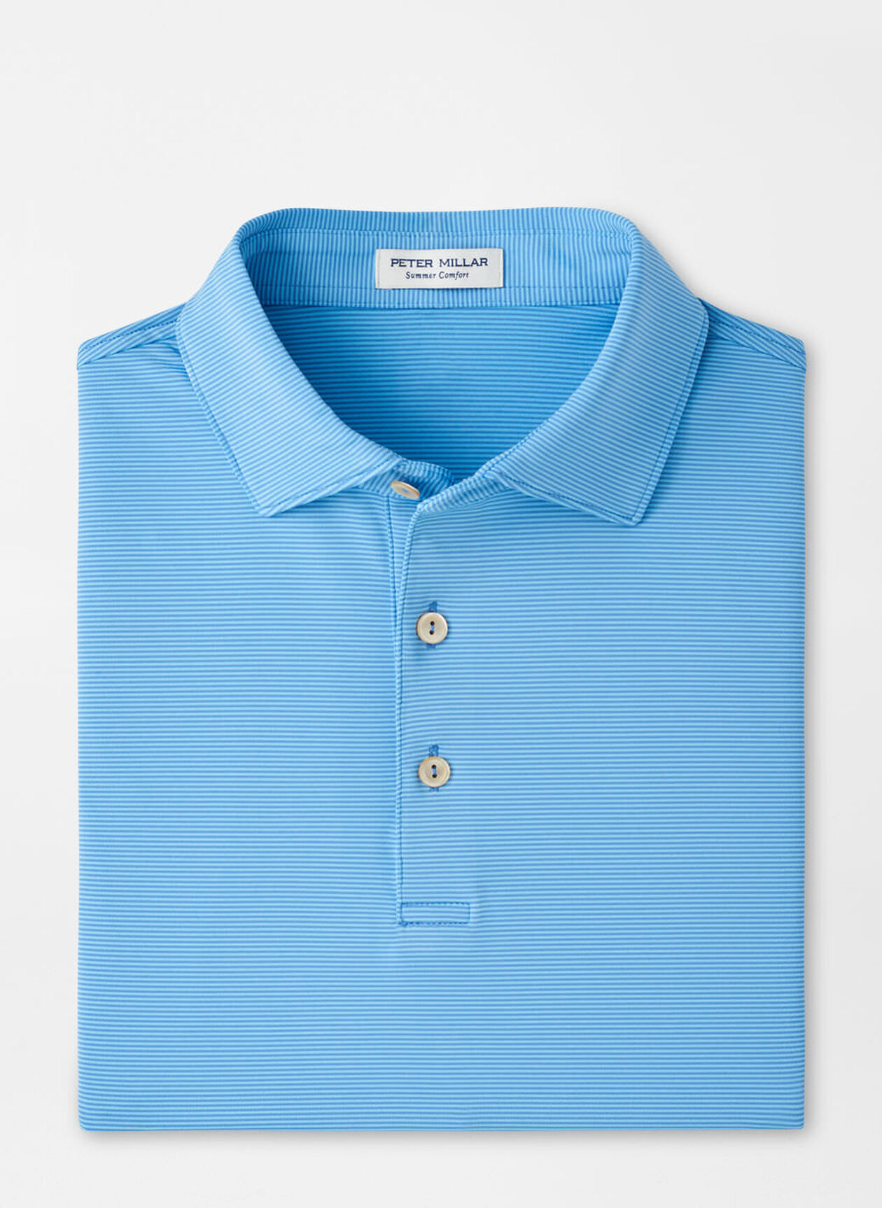JUBILEE PERFORMANCE JERSEY POLO - EVENING TIDE