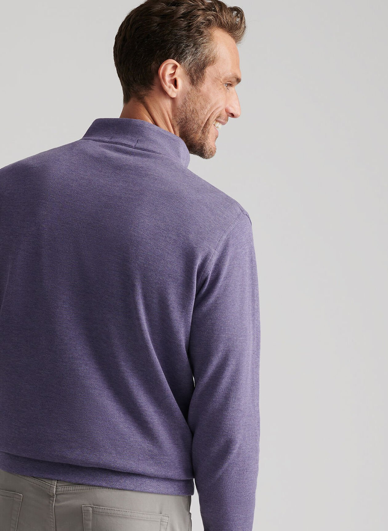 CROWN COMFORT PULLOVER - DEEP VIOLET