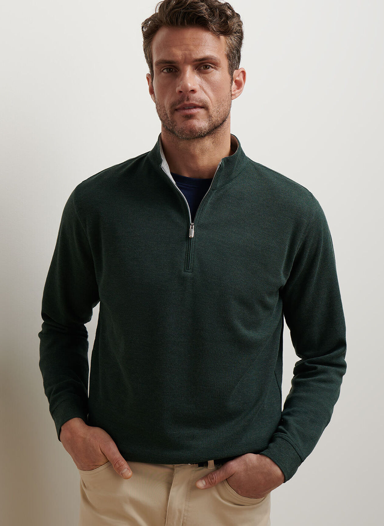 CROWN COMFORT PULLOVER - DEEP VERDANT