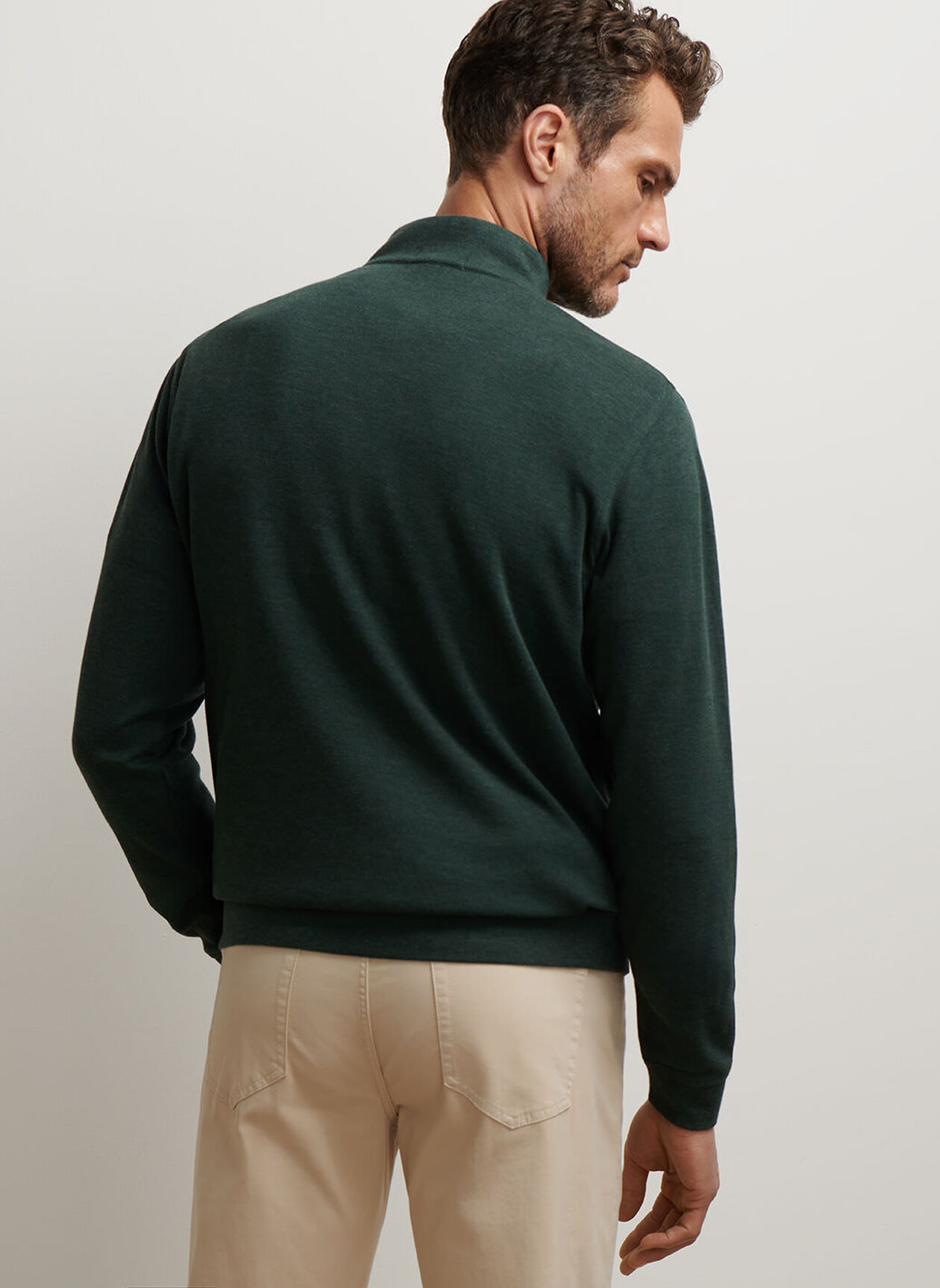 CROWN COMFORT PULLOVER - DEEP VERDANT