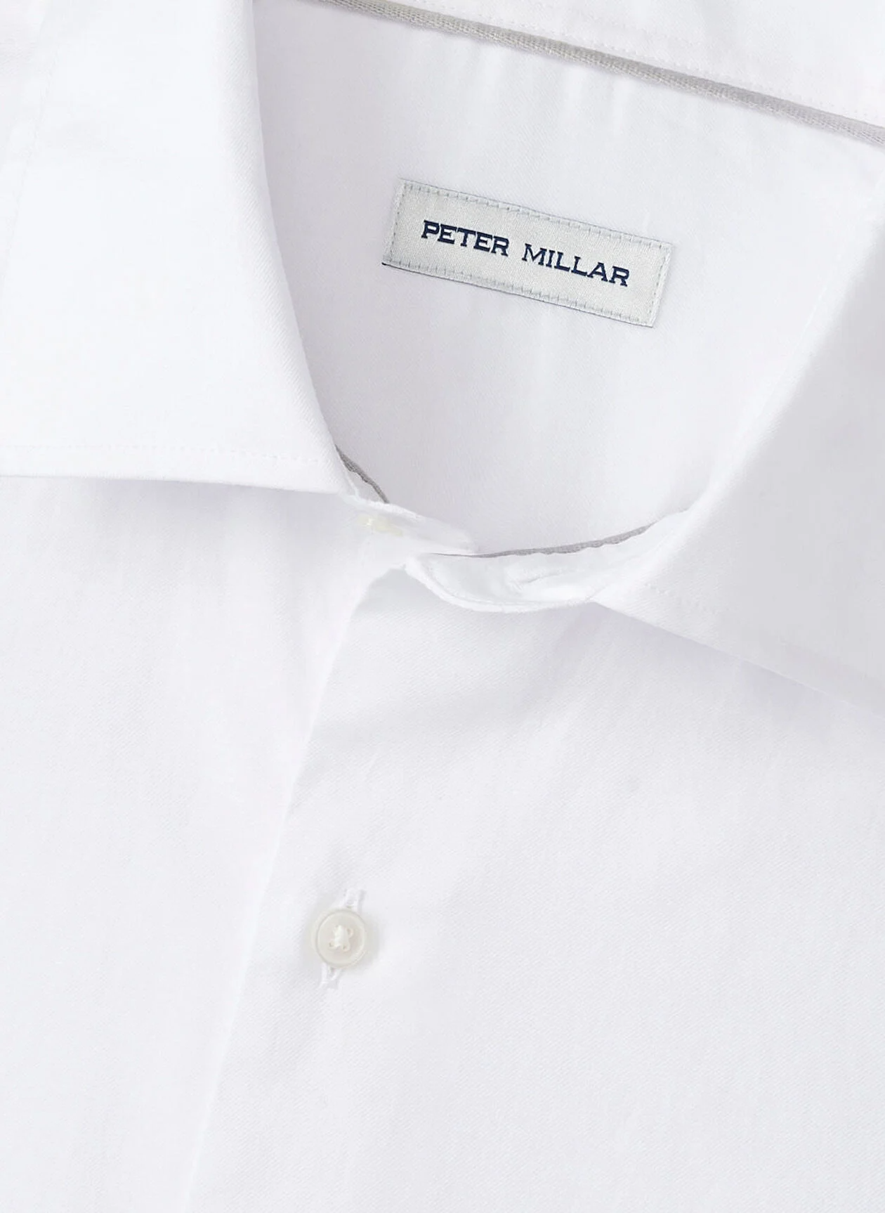 HIGHLANDS SOFT TWILL COTTON SHIRT - WHITE
