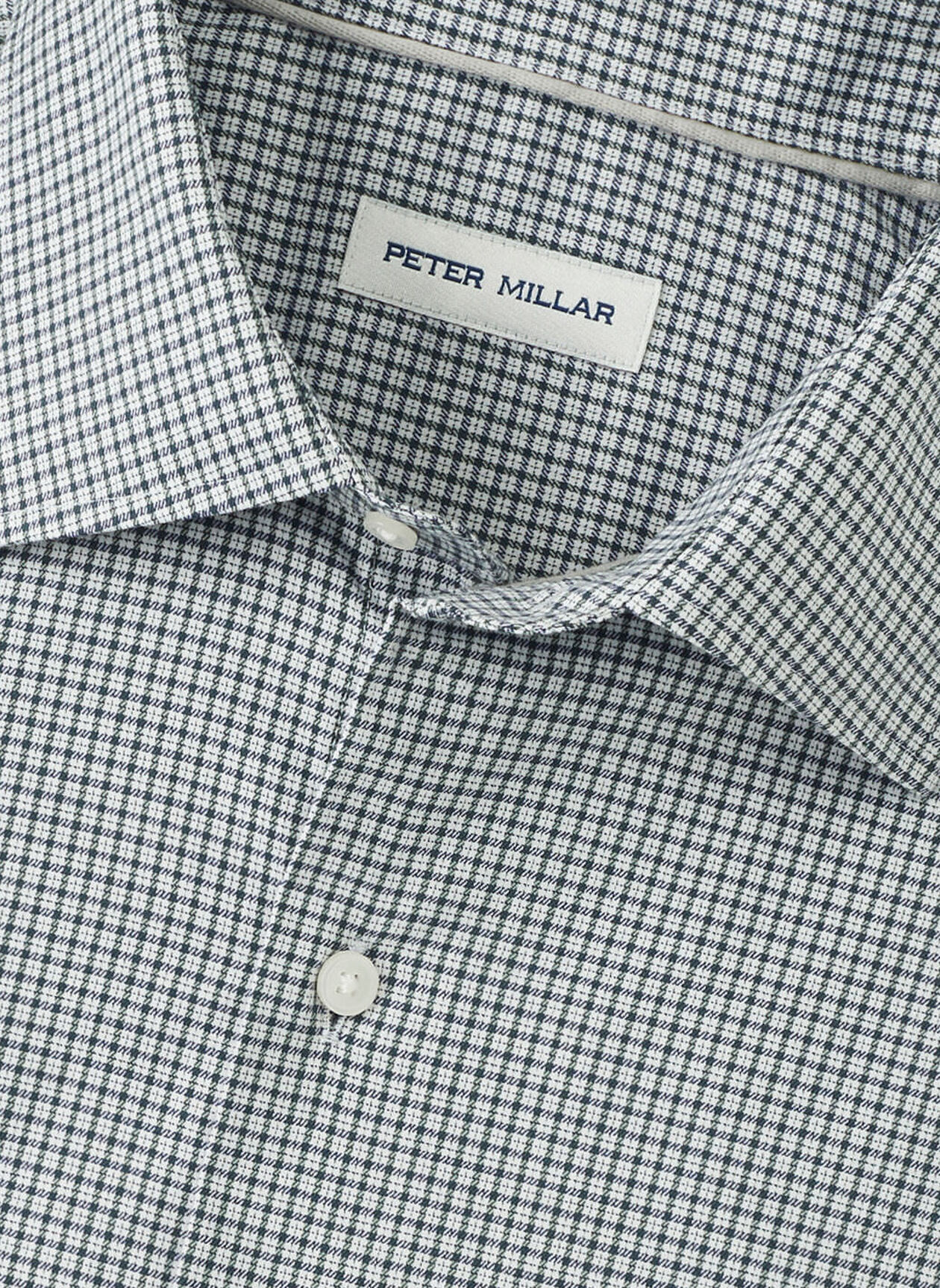 JACKSON CROWN LITE COTTON STRETCH SHIRT - DEEP VERDANT