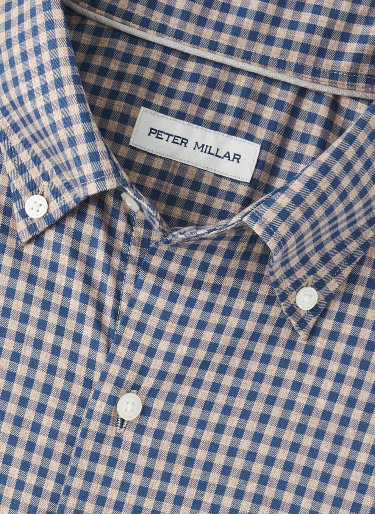 CONWAY CROWN LITE COTTON STRETCH SHIRT - POPLAR BROWN