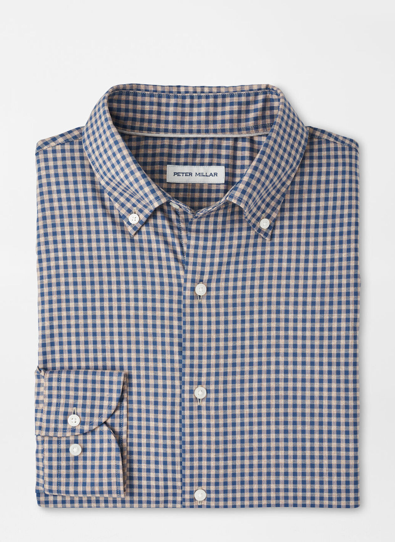 CONWAY CROWN LITE COTTON STRETCH SHIRT - POPLAR BROWN