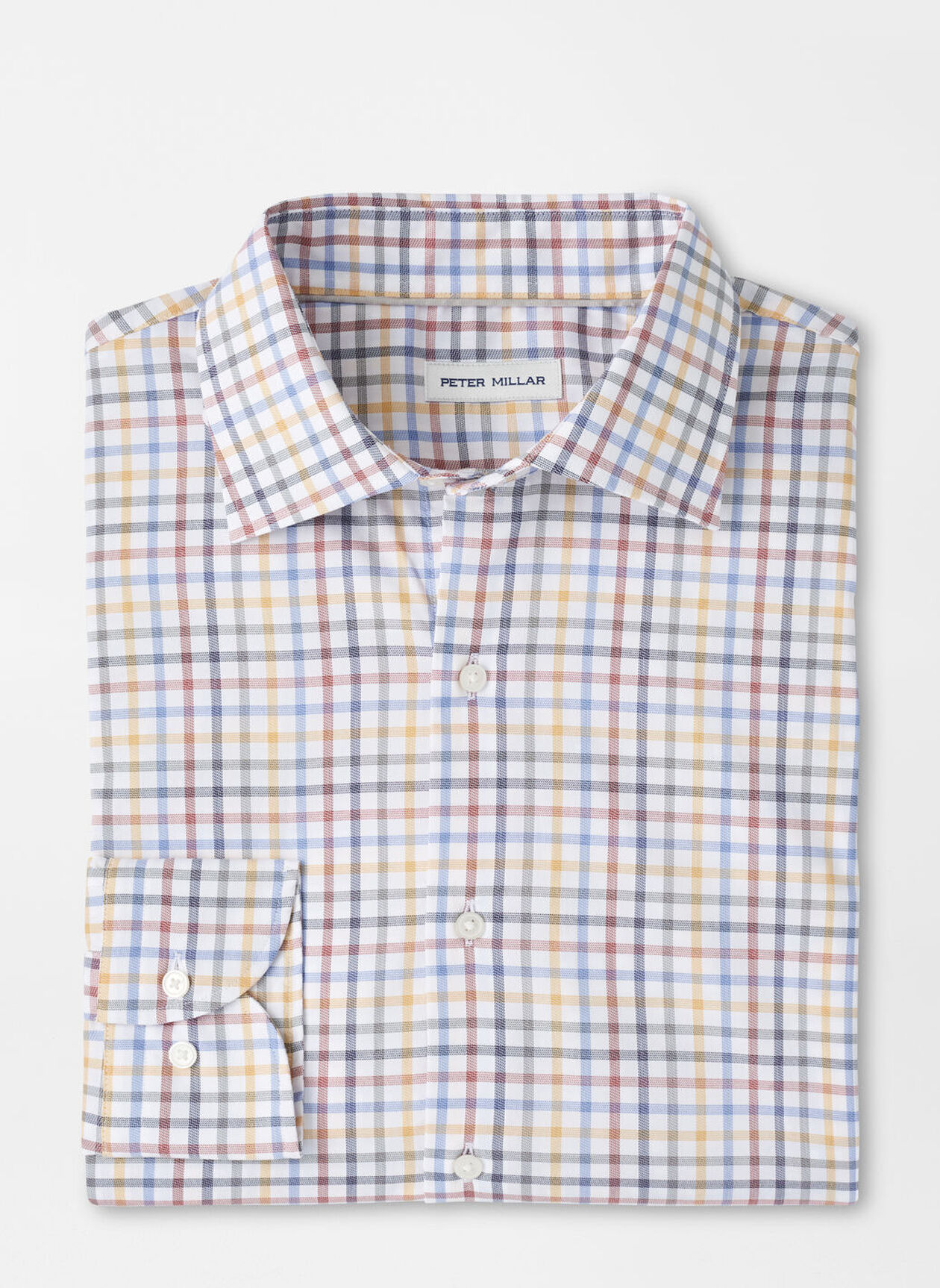 NORTH COAST CROWN LITE COTTON STRETCH SHIRT - EVENING TIDE