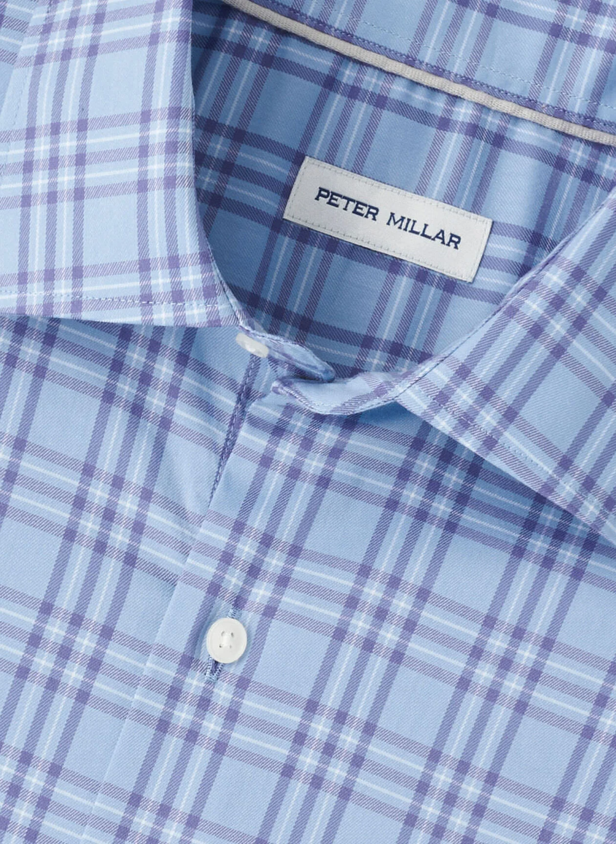 BREVARD CROWN LITE COTTON STRETCH SHIRT - RUDDY BLUE