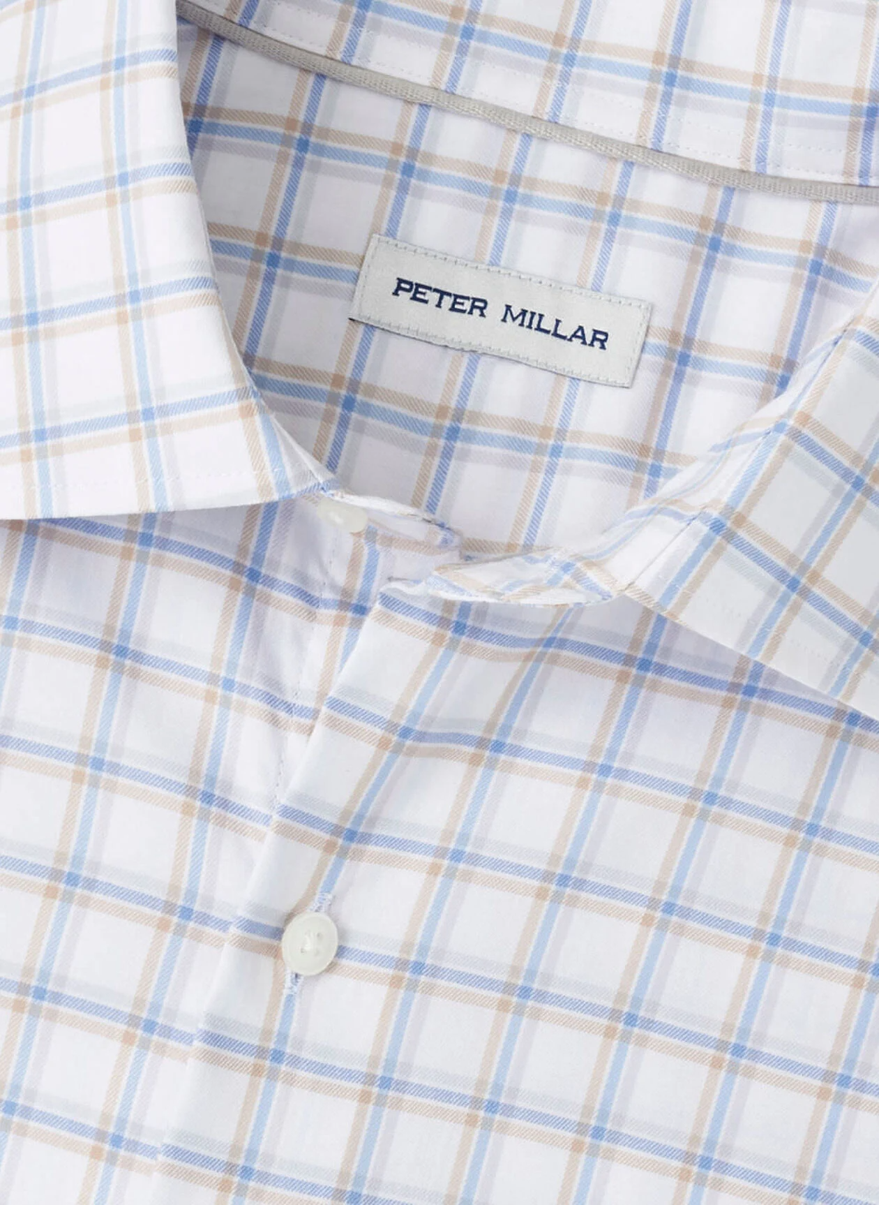 LENOX CROWN LITE COTTON STRETCH SHIRT - WHITE