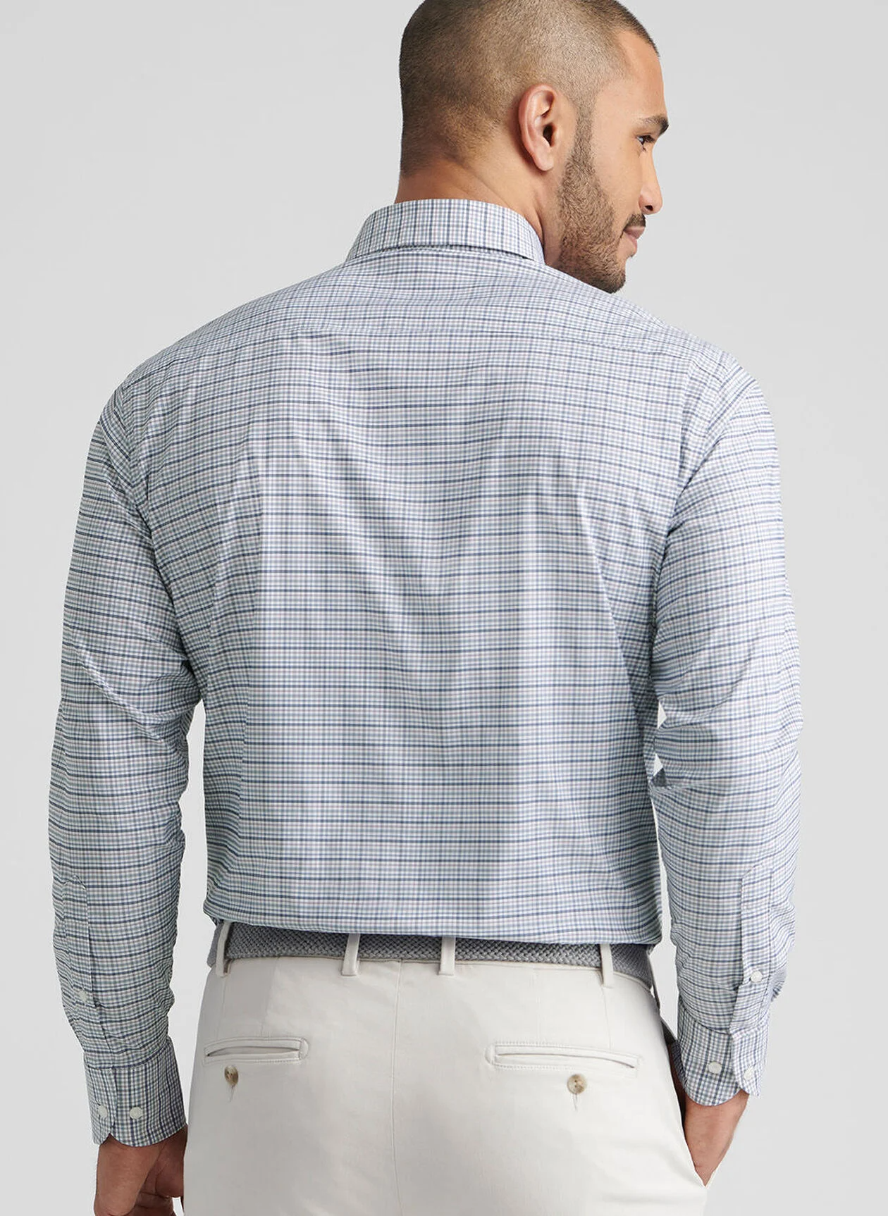 LEAVENWORTH PERFORMANCE TWILL SHIRT - BLUE HAZE
