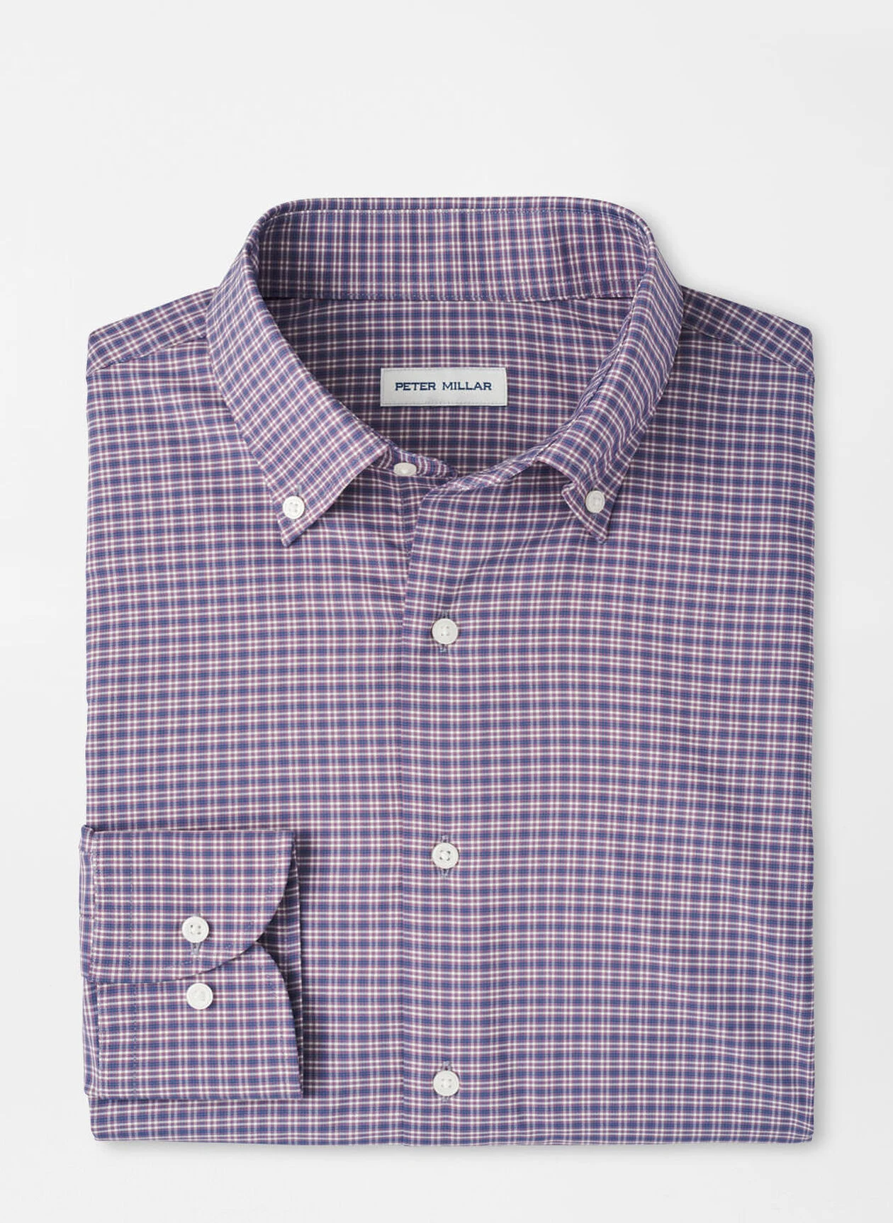 PETALUMA PERFORMANCE TWILL SHIRT - PARISIAN FIG