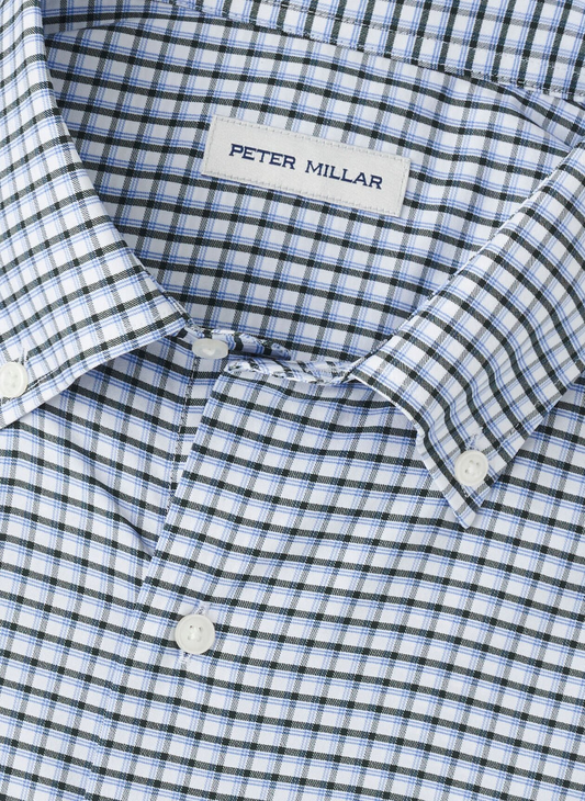 CASHIERS PERFORMANCE TWILL SHIRT - DEEP VERDANT