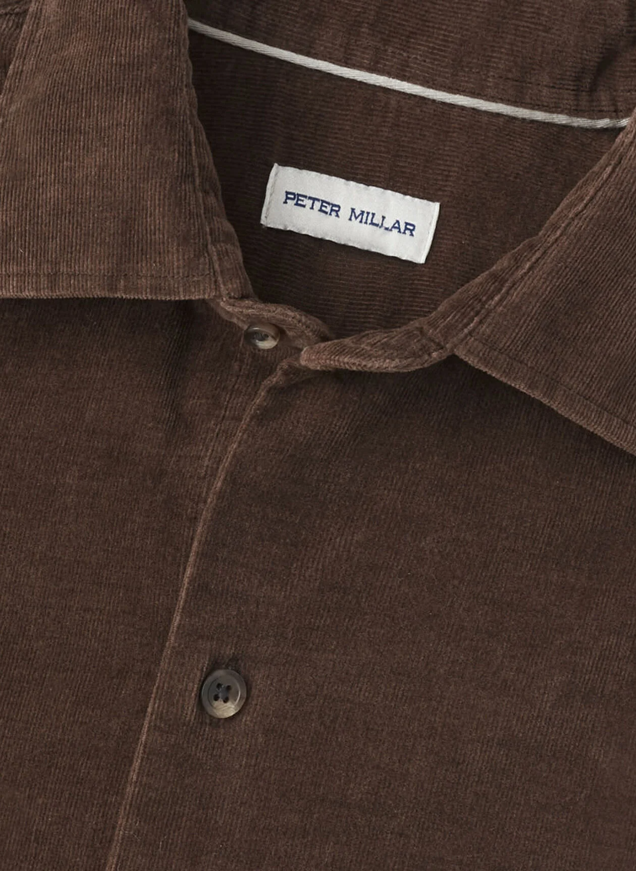 ASPEN COTTON CASHMERE CORDUROY SHIRT - FRENCH PRESS