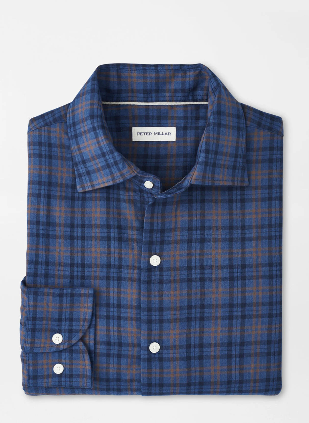 BAR HARBOR PERFORMANCE FLANNEL SHIRT - BLUE HAZE