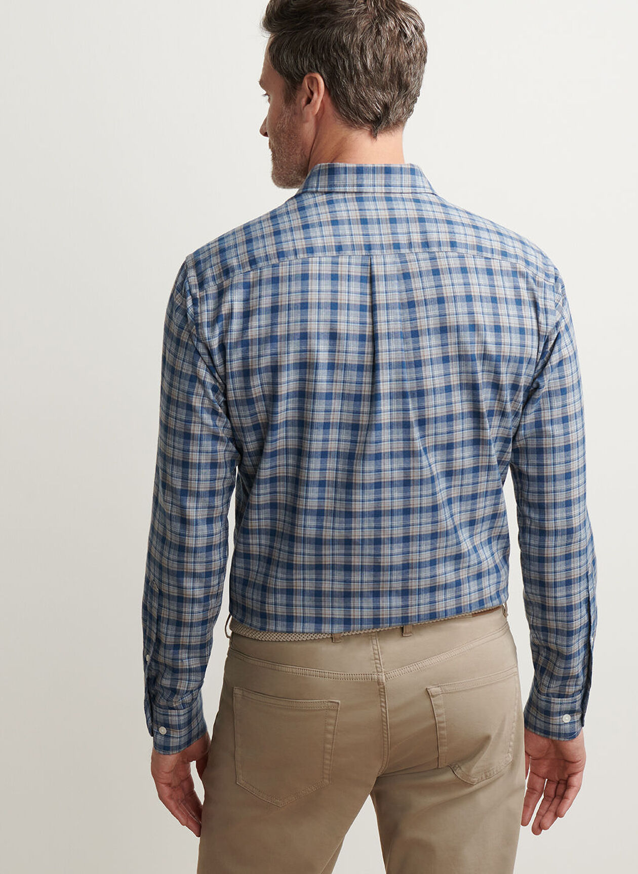 WHITECAP PERFORMANCE FLANNEL SHIRT - BLUE HAZE