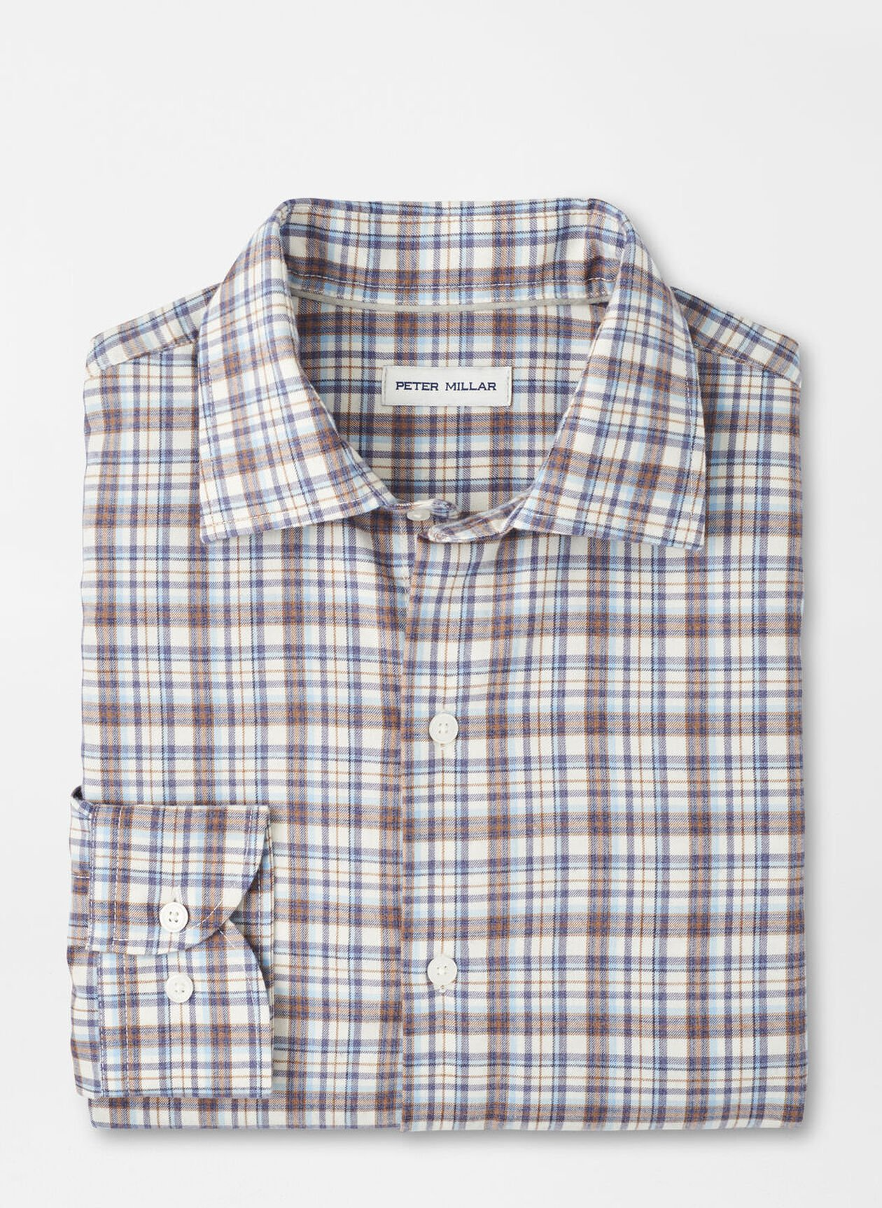 WAYNESVILLE PERFORMANCE FLANNEL SHIRT - WINTER IVORY