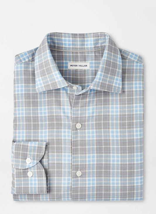 BIG BEAR PERFORMANCE FLANNEL SHIRT - GALE GREY