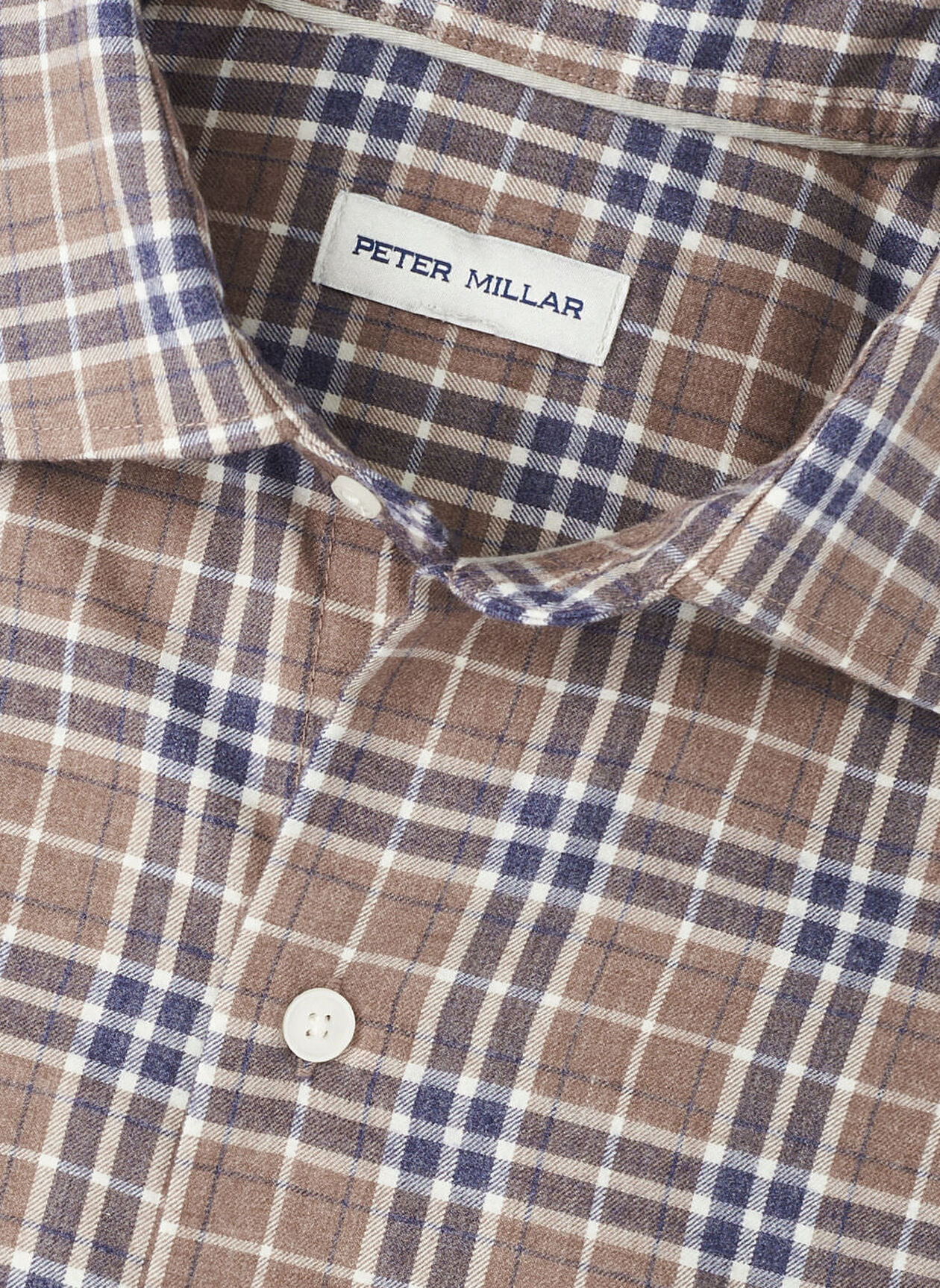 BIG BEAR PERFORMANCE FLANNEL SHIRT - POPLAR BROWN
