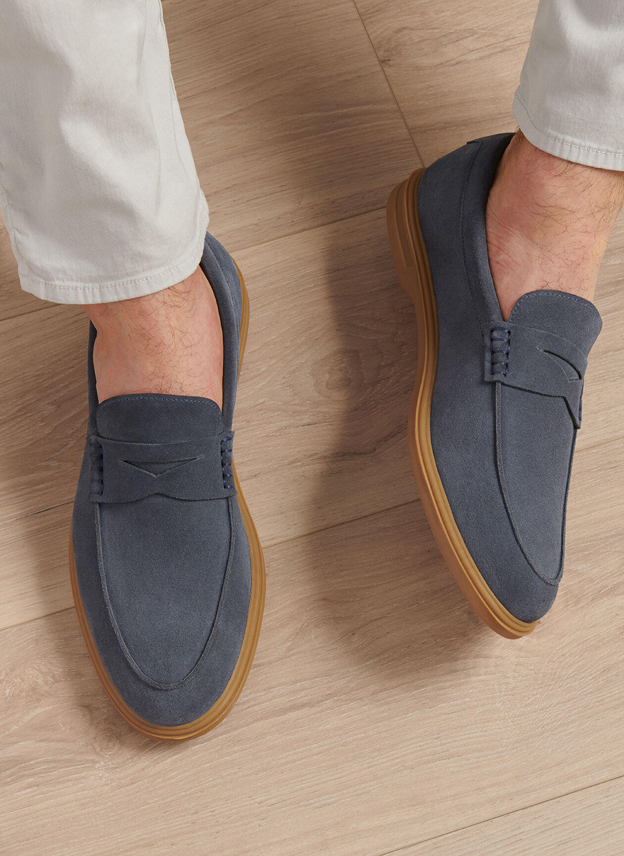 EXCURSIONIST PENNY LOAFER - AVIO BLUE