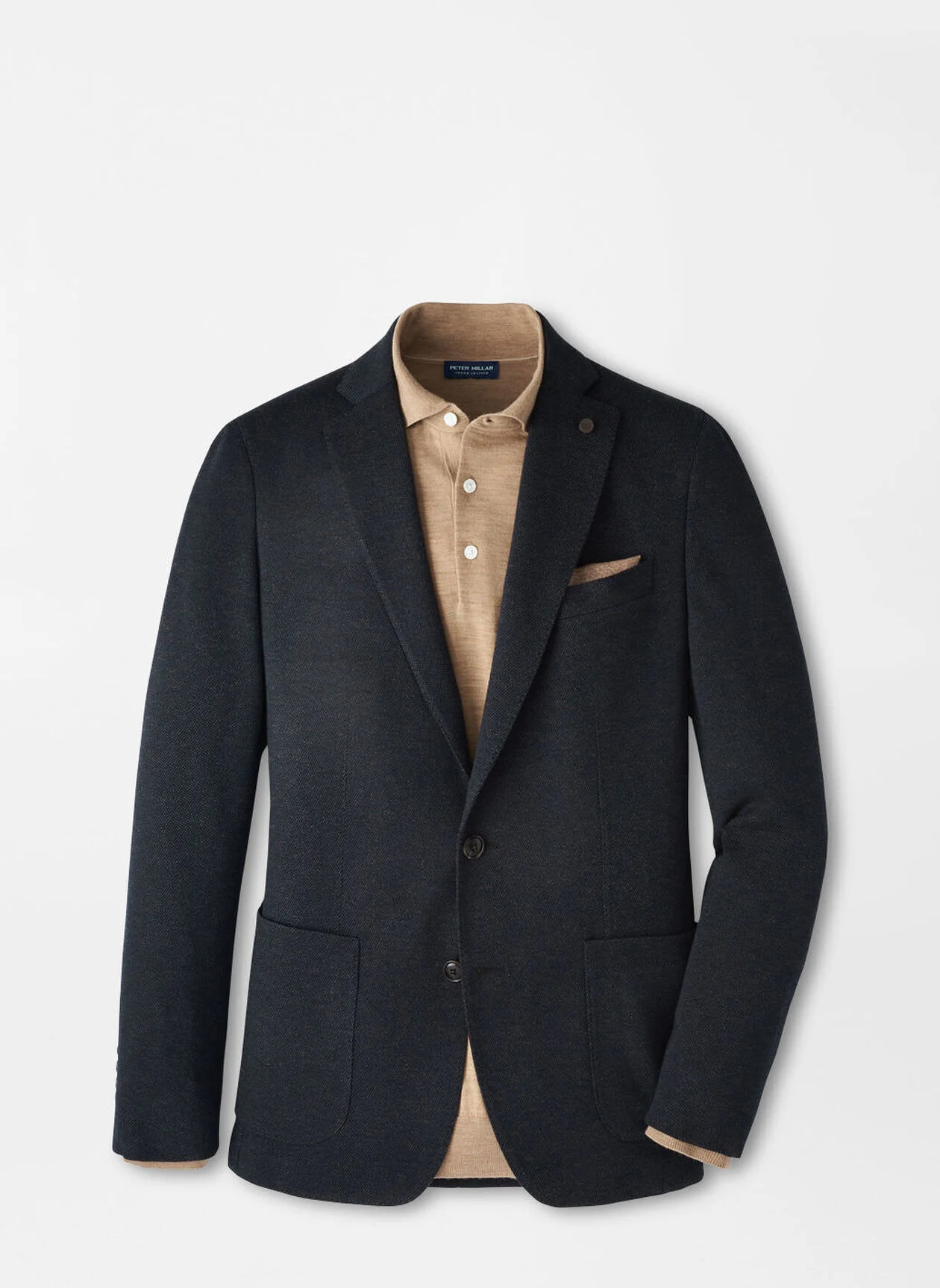 ROLAND KNIT SOFT JACKET - DARK OLIVE