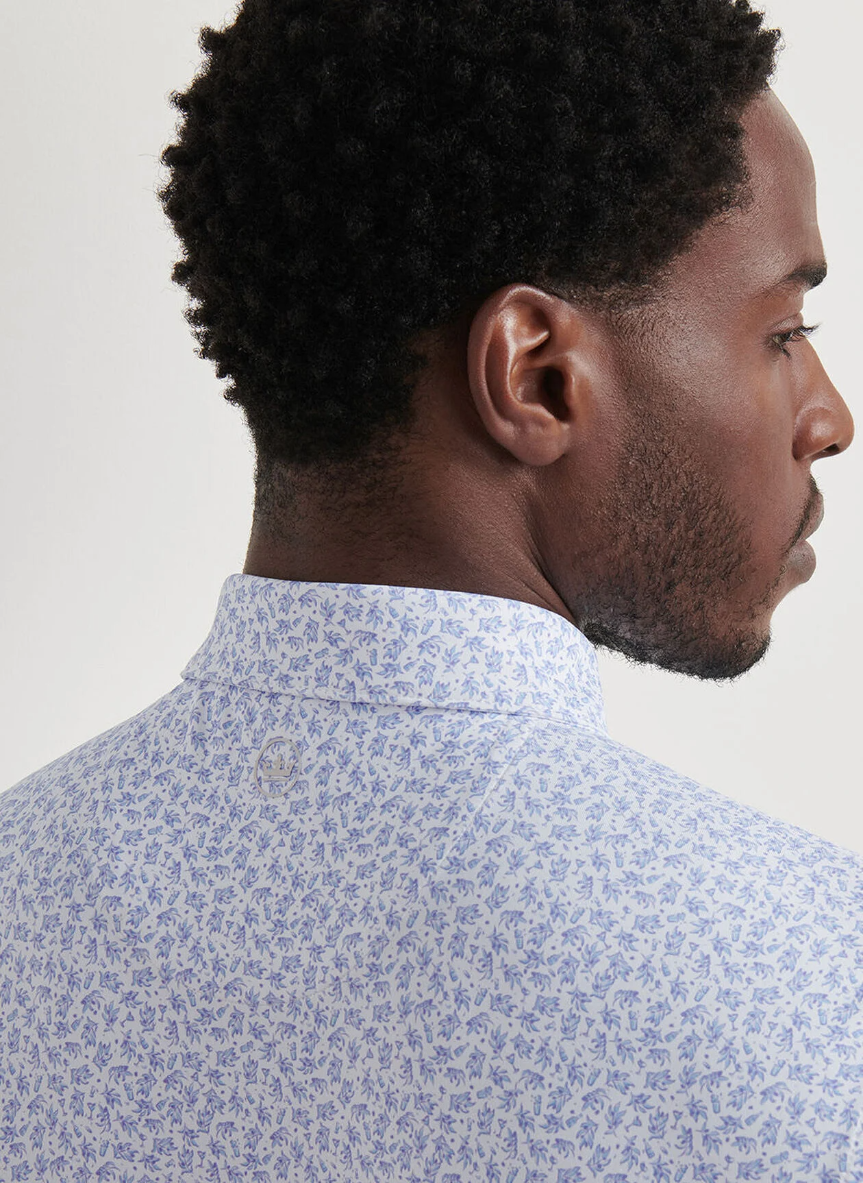 OLIVE GROVE PERFORMANCE JERSEY POLO - WHITE