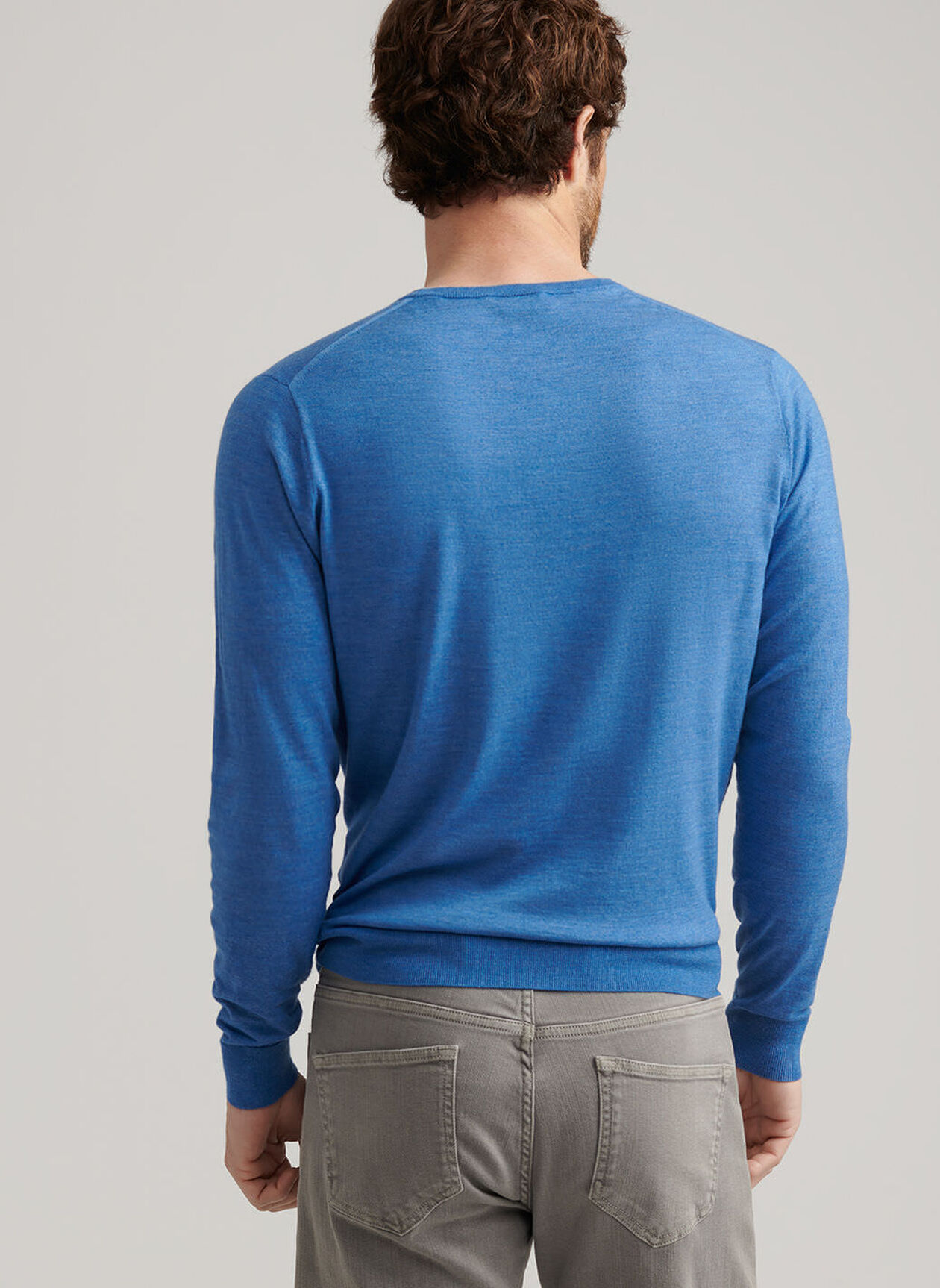 EXCURSIONIST FLEX CREW NECK SWEATER - LUNAR BLUE