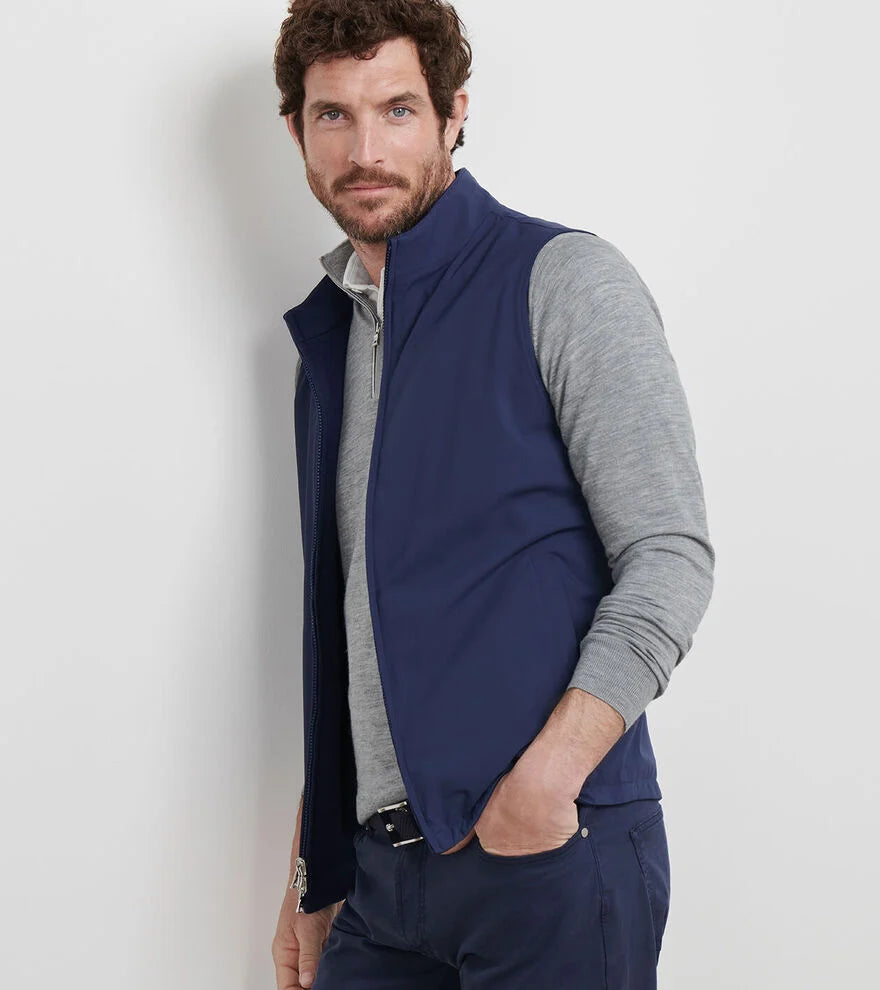 RYDER REVERSIBLE VEST - NAVY