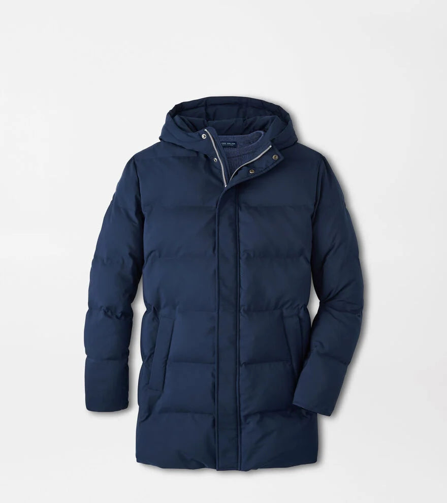 CORTINA QUILTED PARKA - NAVY