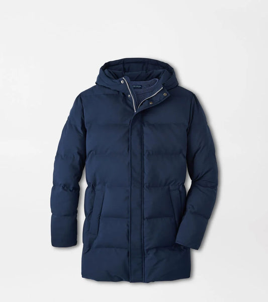 CORTINA QUILTED PARKA - NAVY