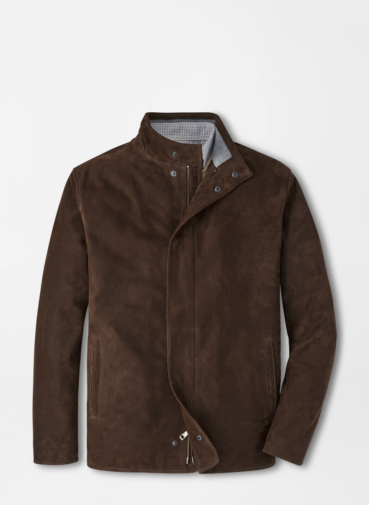 NORWALK NUBUCK COAT - ESPRESSO
