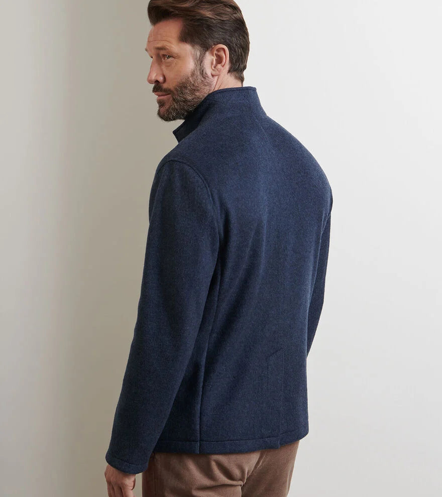 CROWN FLEX MERINO BLAZER - ATLANTIC BLUE