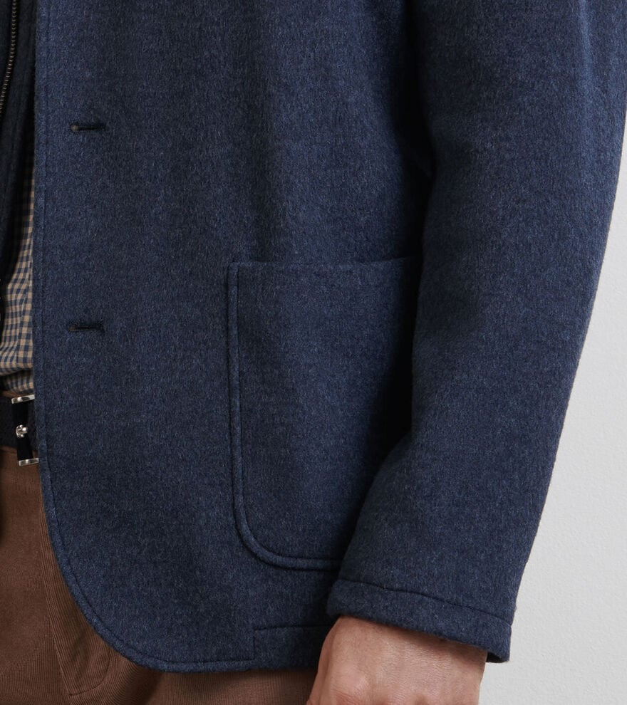 CROWN FLEX MERINO BLAZER - ATLANTIC BLUE