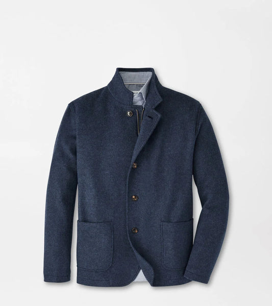 CROWN FLEX MERINO BLAZER - ATLANTIC BLUE