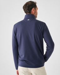 MOVEMENT 1/4 ZIP PULLOVER - BLUE NIGHTS