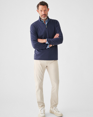 MOVEMENT 1/4 ZIP PULLOVER - BLUE NIGHTS